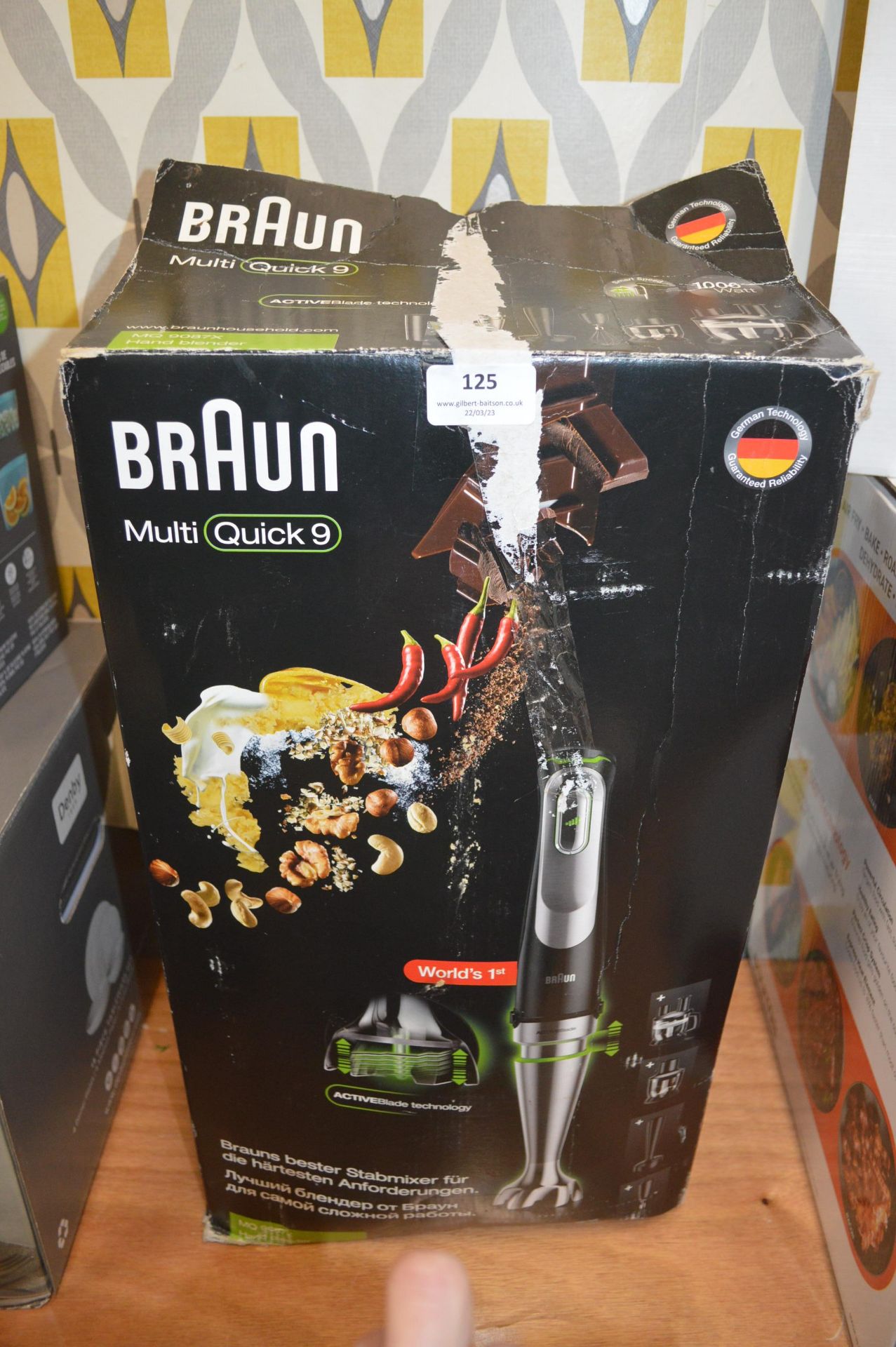 *Braun Multiquick 9 Hand Blender