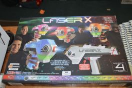 *Laser X Four Person Laser Gun Set