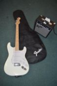 *Fender Squier Stratocaster Electric Guitar