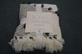 *Boho Throw 50"x70"