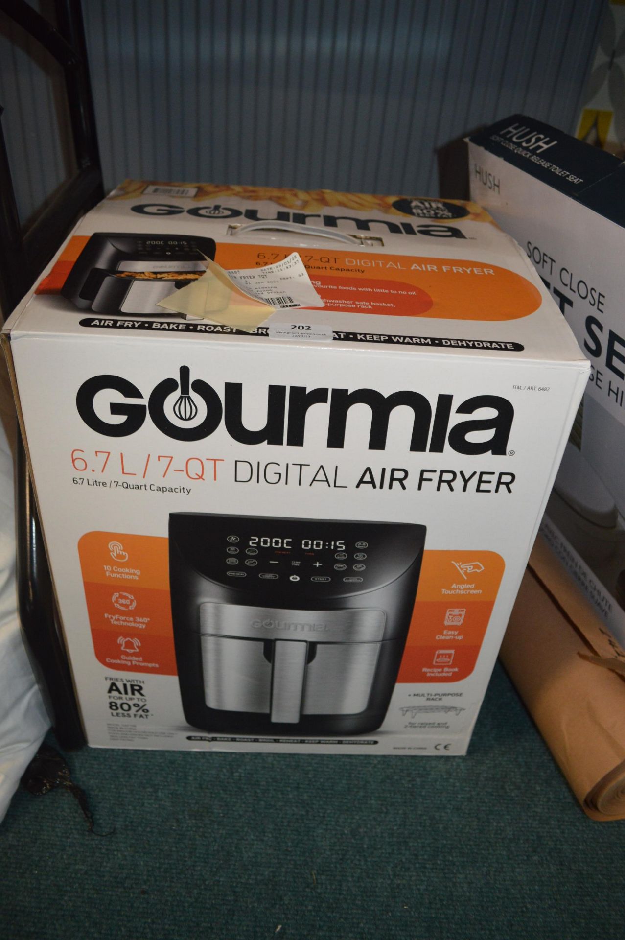 *Gourmia 6.7L Digital Air Fryer