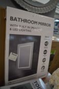 *LED Bluetooth Bathroom Mirror