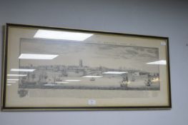 Framed Reproduction Prospect of Hull Print