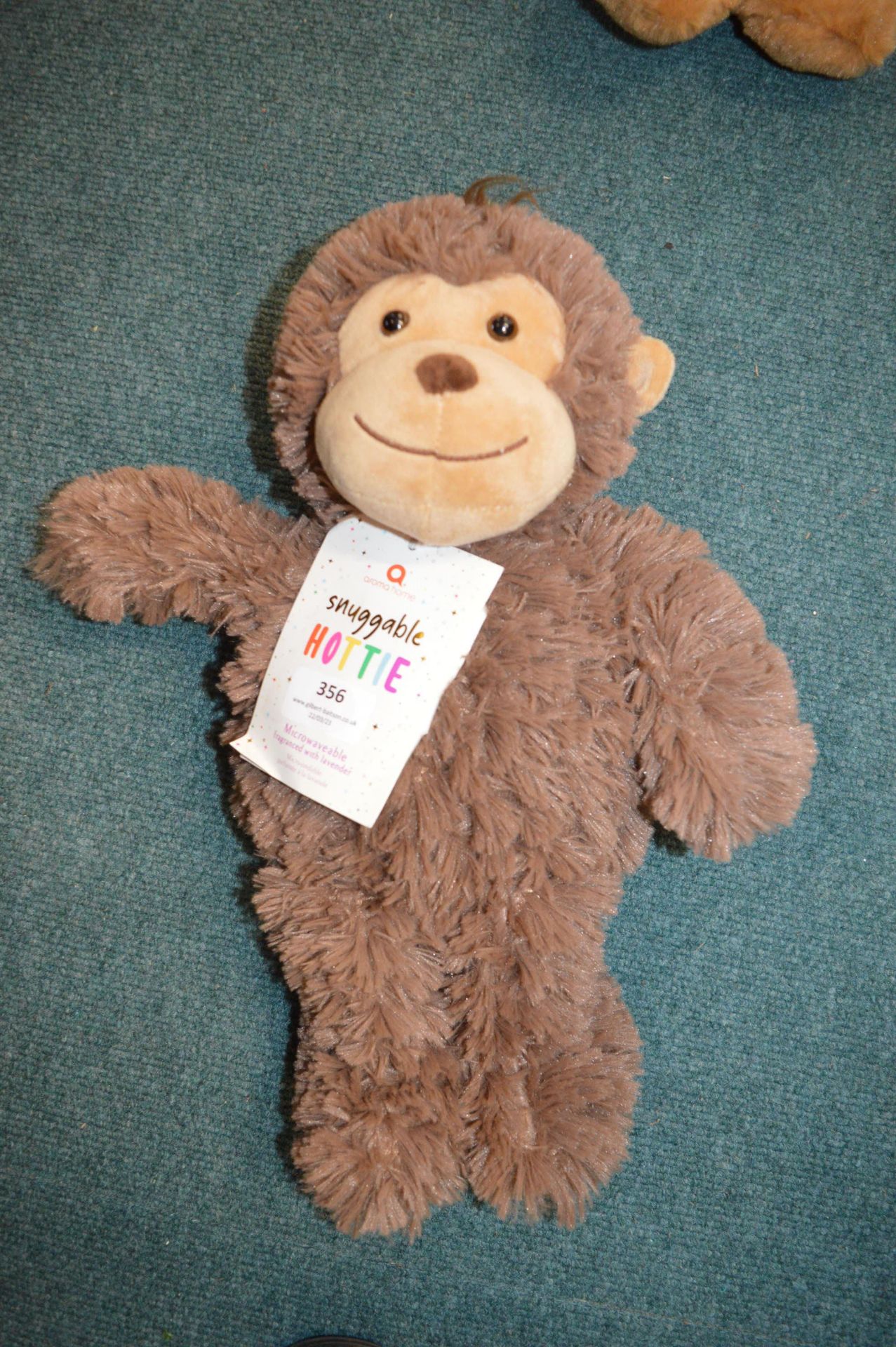 *Snuggable Hottie Microwavable Monkey