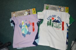 Eddie Bauer Child's T-Shirts Size: M 2x 3pk