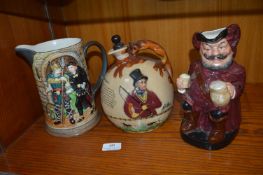 Beswick and Royal Doulton Musical and Character Jugs