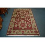Handwoven Floral Rug