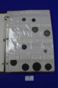 Coindex Album Containing Coin Collection from Roman to Modern Day