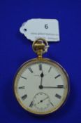 18k Gold Pocket Watch by H. Lee & Sons Hull - Chester 1906