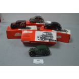 Four Somerville 1:43 Scale Diecast Model Cars