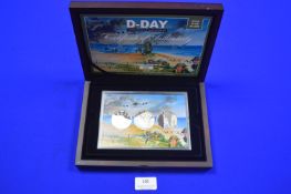 D-Day 75th Anniversary Commemorative Silver Coin Set Issued 2014