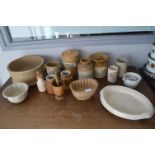 Victorian Kitchen Storage Jars, Jelly Moulds, etc.