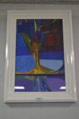 Framed Michael Winters 1968 Pen & Ink Sketch (unsigned)