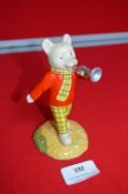 Royal Doulton Rupert's Silver Trumpet Figure