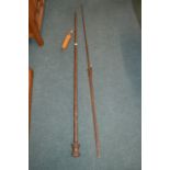 Ivory Coast Blowpipe and Spear