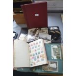 Victorian Postcard Album, Shipping Photographs, Stamp Albums, etc.