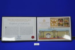 Westminster Buckingham Palace 2014 Silver First Day Commemorative Cover