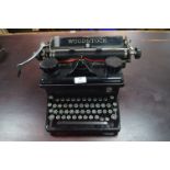 Vintage Woodstock Cast Iron Typewriter
