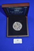 2017 Sapphire Jubilee £5 Silver Proof Coin