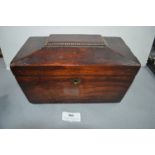 Victorian Mahogany Tea Caddy