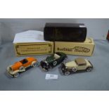 Three Brooklin Diecast Model Vehicles