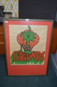 1960's Framed Strawbs Poster