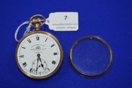 9k Gold Pocket Watch by Thomas Russell & Sons Liverpool