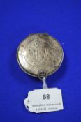 Hallmarked Sterling Silver Snuff Box - London 1950, ~30.8g