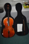 Cello with Original Case and Bow