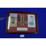Group of WWII Casualty Medals Named to 2759160 Corporal D. Sinclair Black Watch