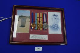 Group of WWII Casualty Medals Named to 2759160 Corporal D. Sinclair Black Watch