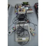 Super Nintendo Entertainment System with Twelve Games, etc.