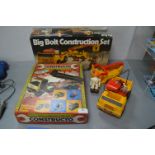 Vintage Truck Construction Sets by Big Bolt and Constructo