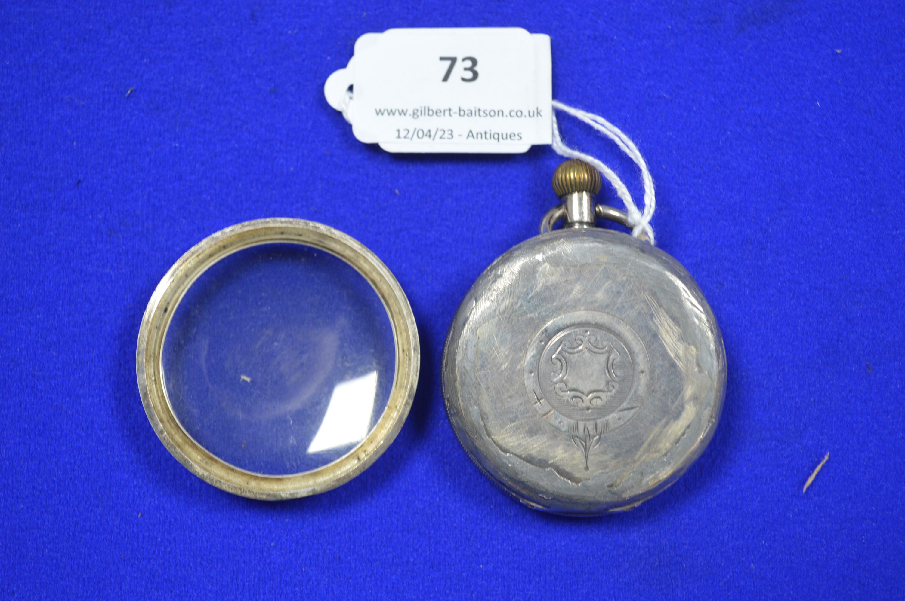 Hallmarked Silver Pocket - Birmingham 1915, ~92g gross - Image 4 of 5