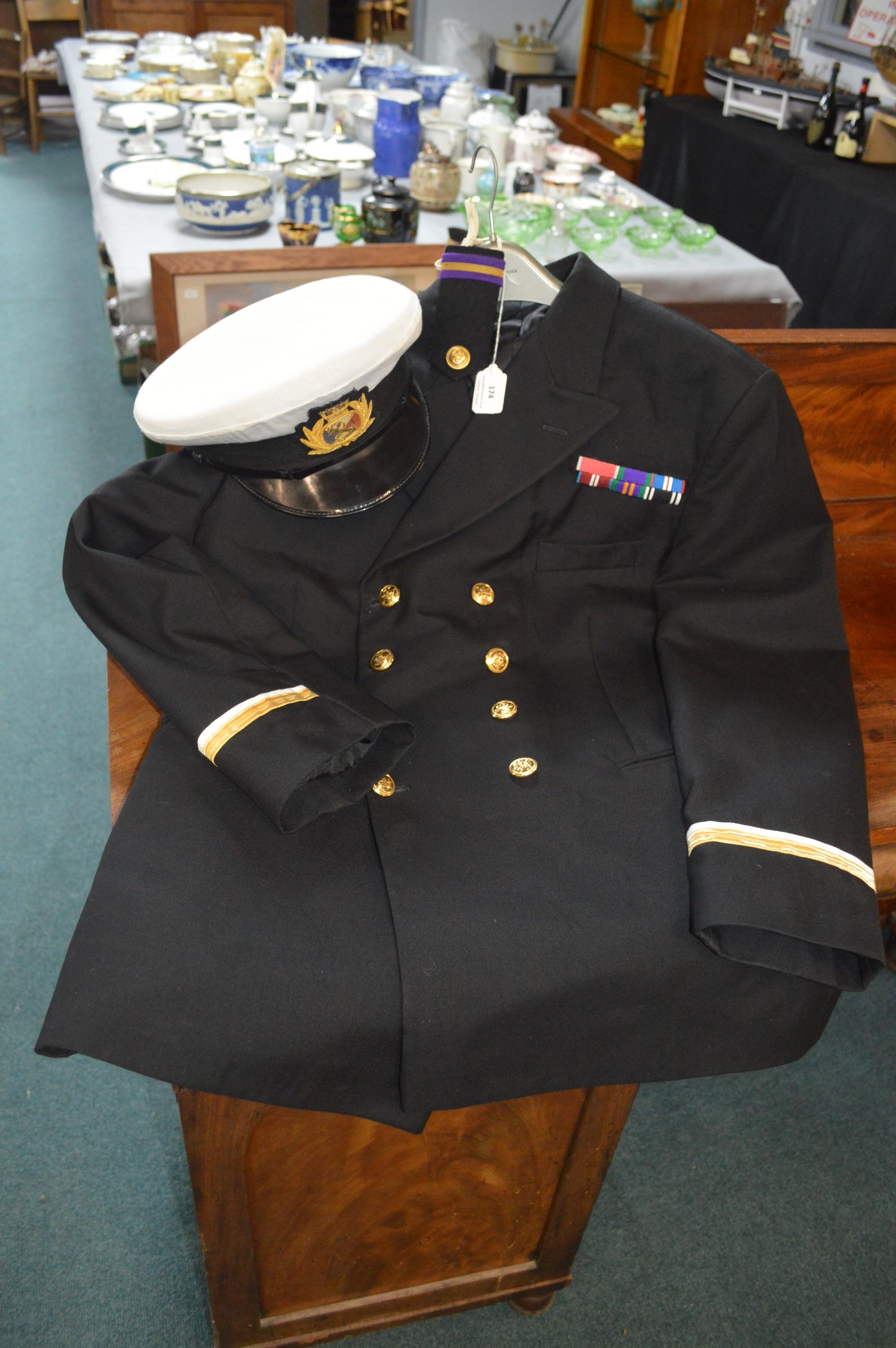 Merchant Navy Officers Jacket & Cap - Image 3 of 5