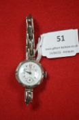 Sterling Silver Ladies Wristwatch by Broadwest Lever ~24g gross