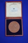1897 Queen Victorian Jubilee Commemorative Medallion in Bronze ~74.74g