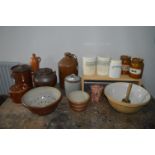 Victorian Kitchen Storage Jars etc.