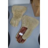 Pair of Vintage Sheepskin Motoring Gloves
