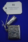 Hallmarked Silver Vesta Case - Birmingham 1900