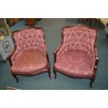 Reproduction Wingback Armchairs