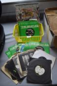 Beetles Anthology Video Tape Boxset plus Beetles and John Lennon 7" Singles