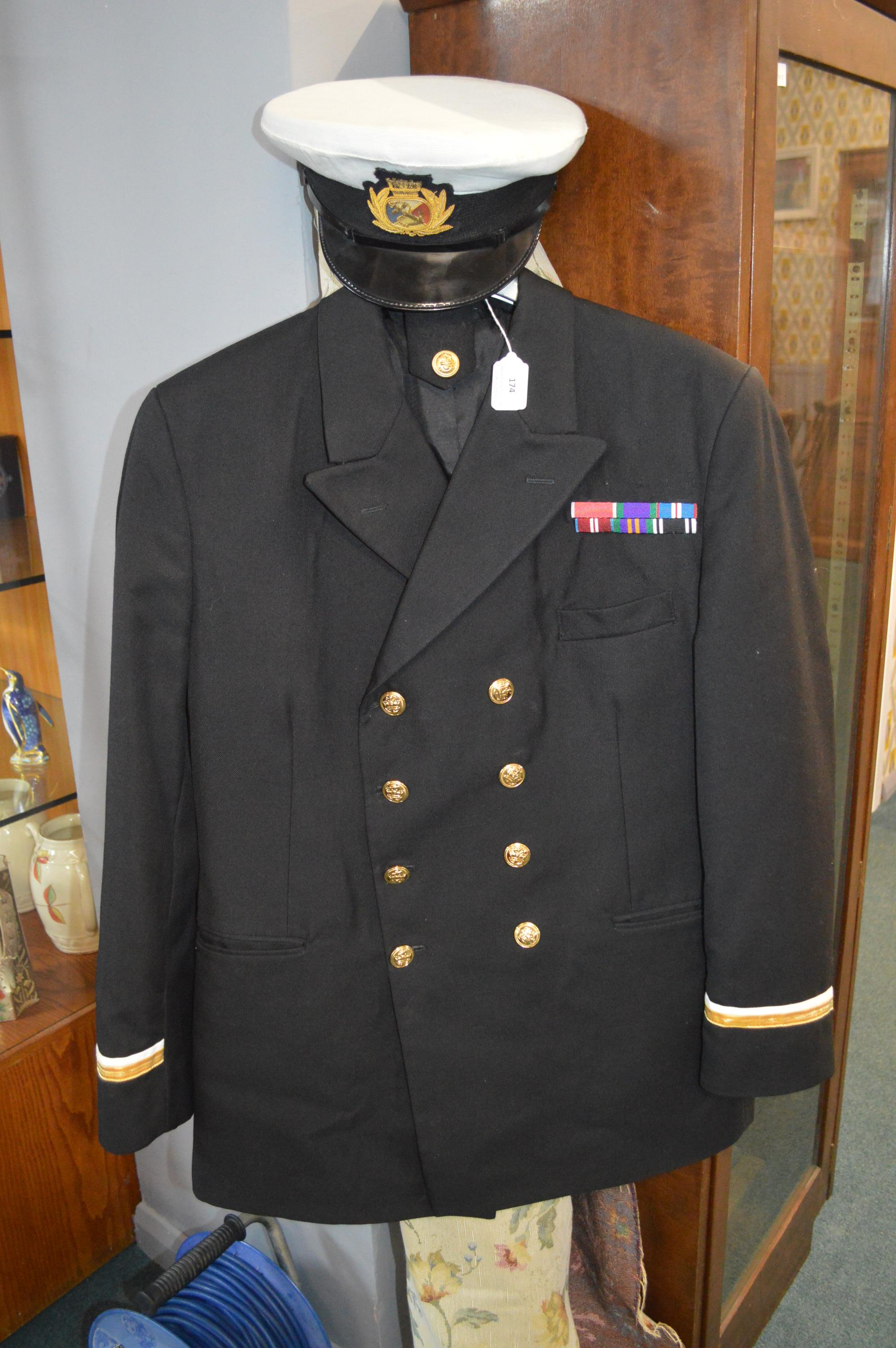 Merchant Navy Officers Jacket & Cap - Image 4 of 5