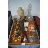 Collectibles Items: Coinage, Candlesticks, etc.