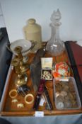 Collectibles Items: Coinage, Candlesticks, etc.