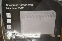 *Four 2kw Convector Heaters with 24 Hour Timer (salvage)