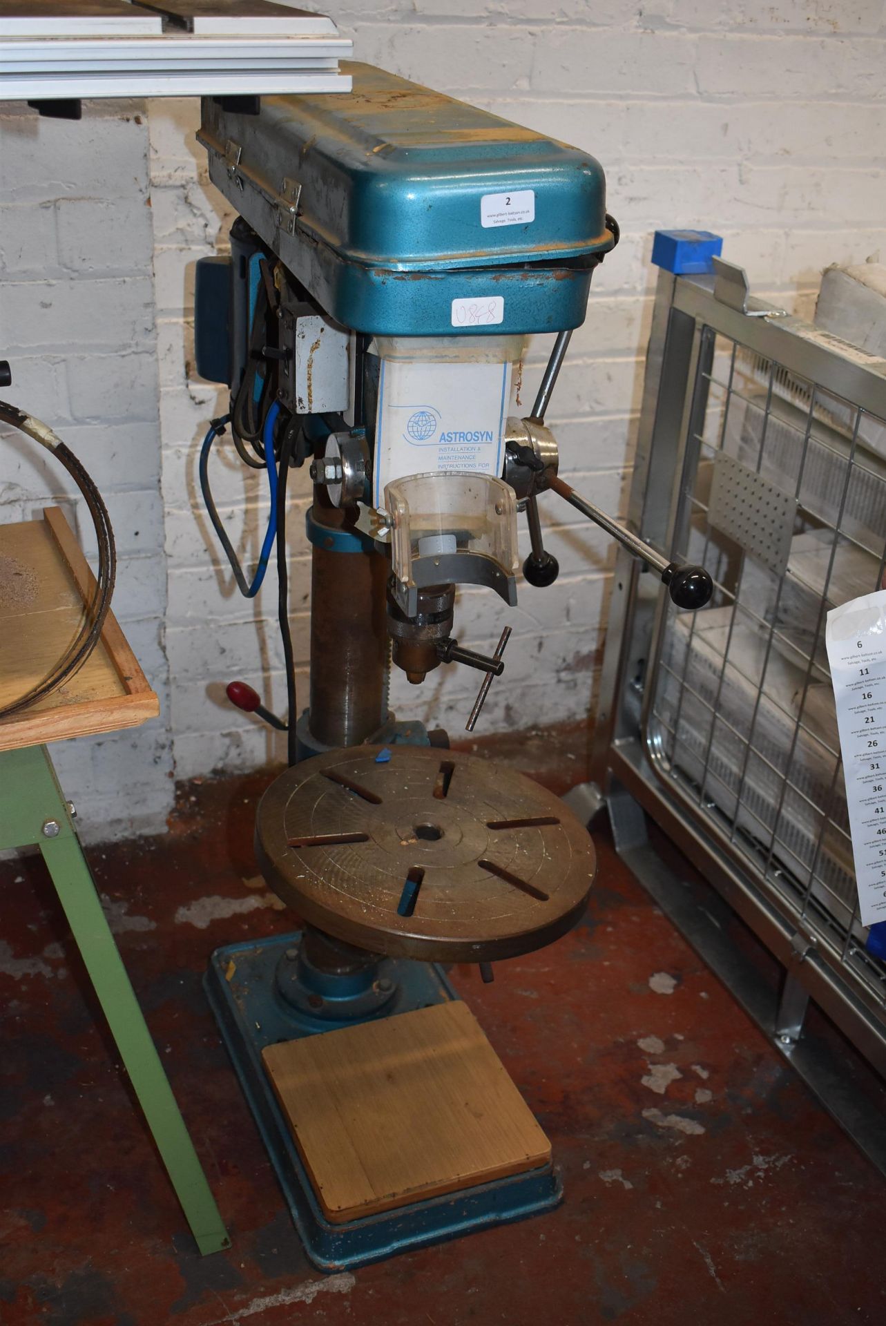 Astrosyn Pedestal Drill with 1/2" Chuck Model: GP16.55KW