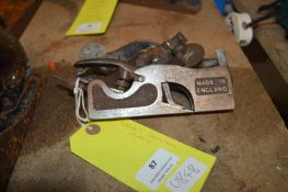 Rebate Shoulder Plane, Record 041, and Other Plane