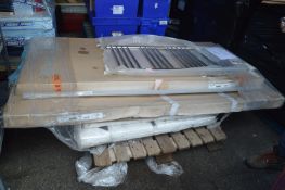 *Pallet of Electric Towel Radiator, Shower Screens, and Tray