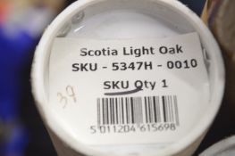 Five Packs of Light Oak Scotia